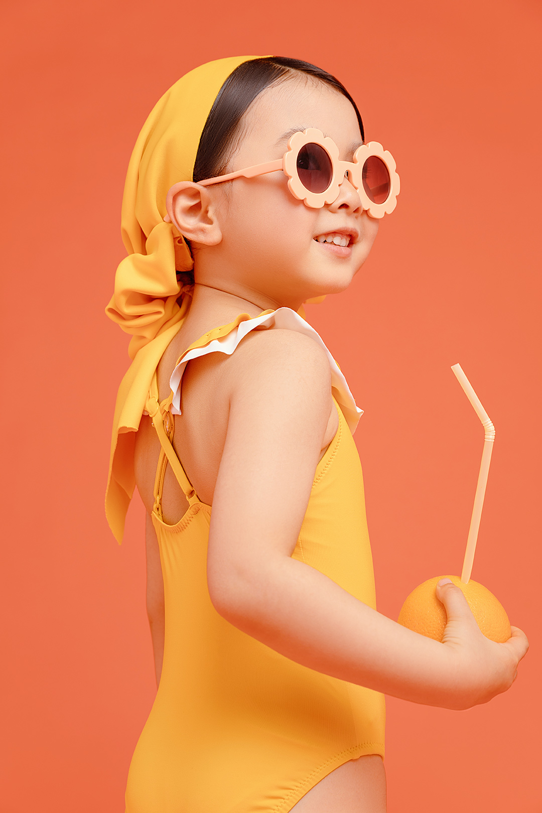 橘子汽水_宝宝照，百天照，儿童照，生日照