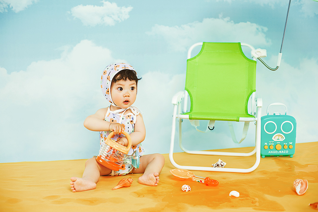 夏日悠悠_宝宝照，百天照，儿童照，生日照