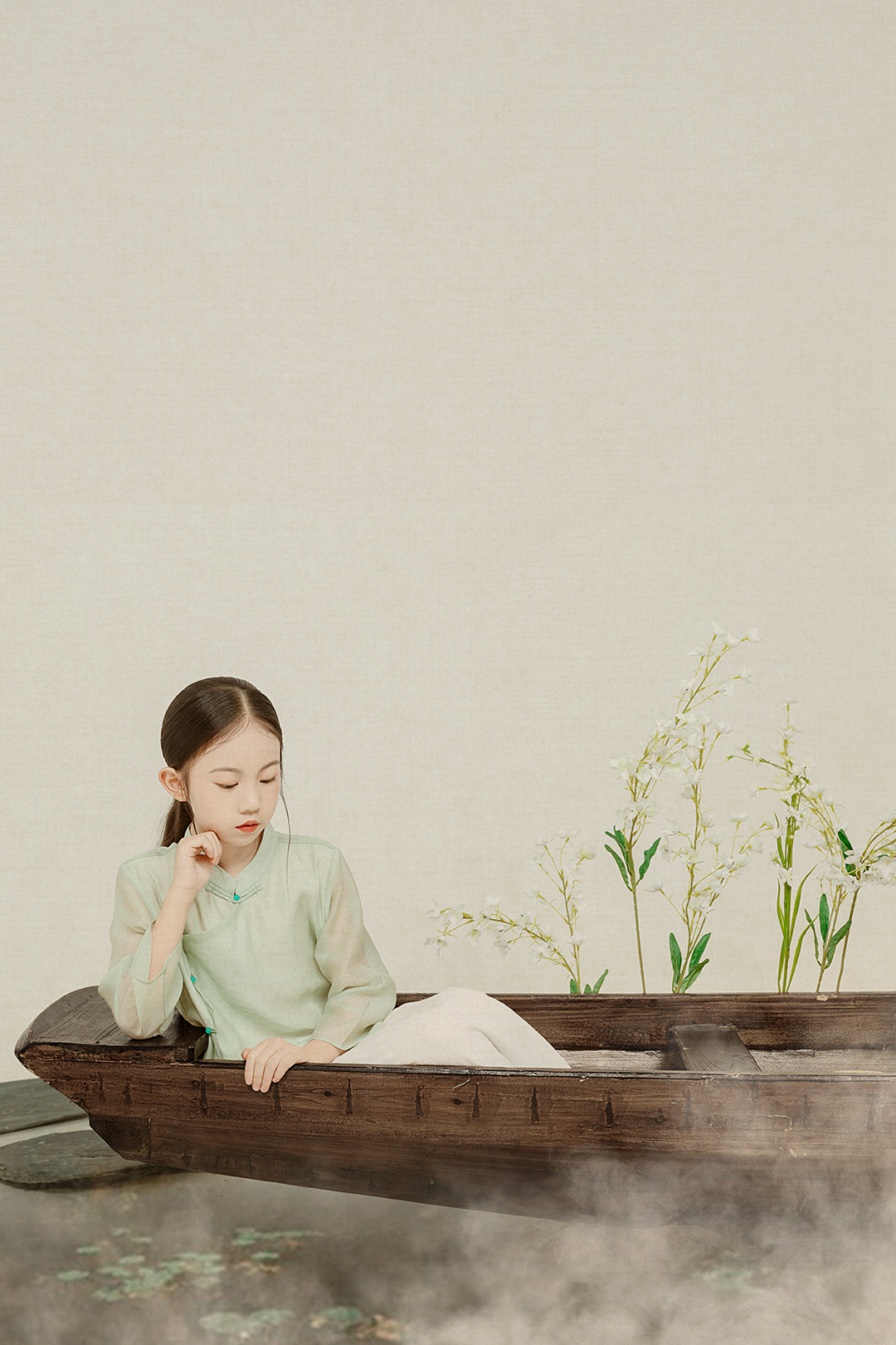 烟雨童舟_成都儿童照照，儿童艺术照；亲子照；母子照；亲子全家福，古风亲子照