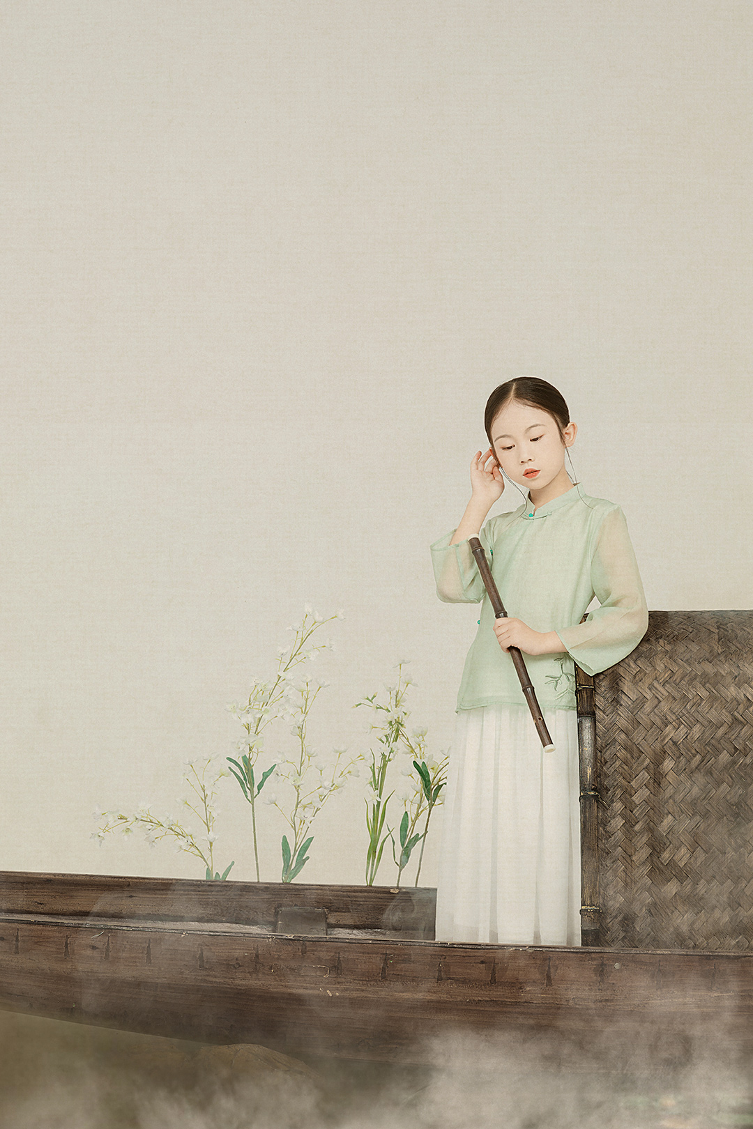 烟雨童舟_成都儿童照照，儿童艺术照；亲子照；母子照；亲子全家福，古风亲子照