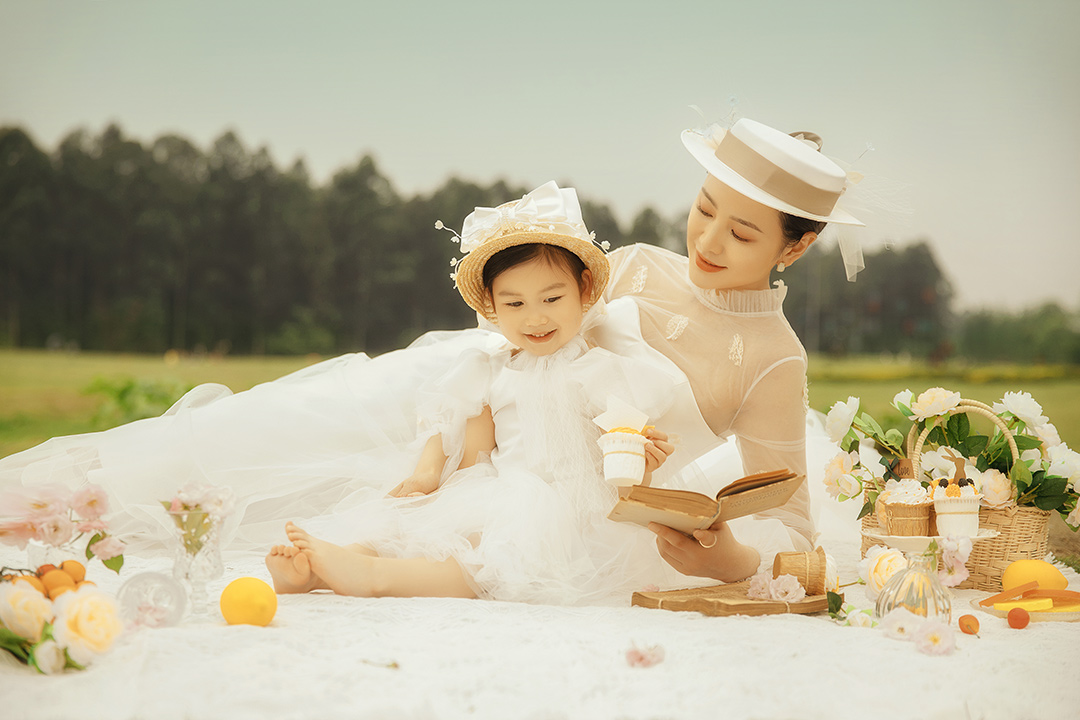 浮生物语_成都儿童照照，儿童艺术照；亲子照；母子照；亲子全家福，古风亲子照