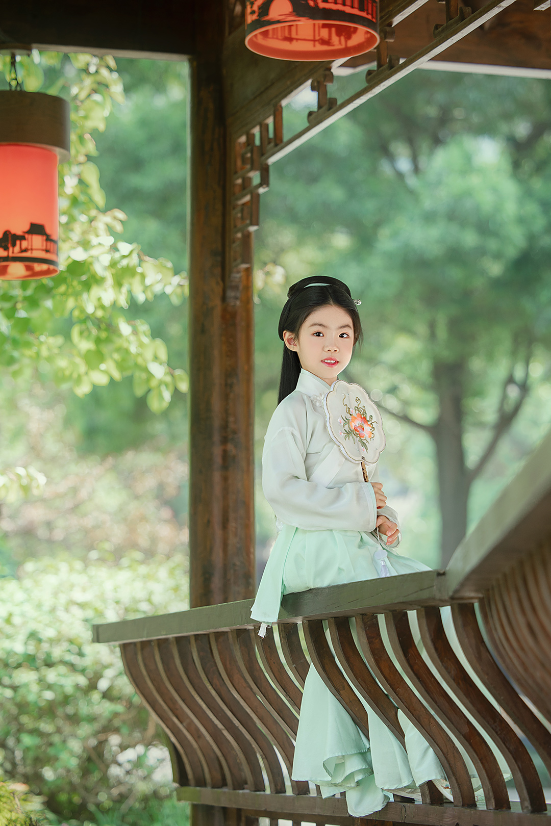 拾野_成都儿童照照，儿童艺术照；亲子照；母子照；亲子全家福，古风亲子照