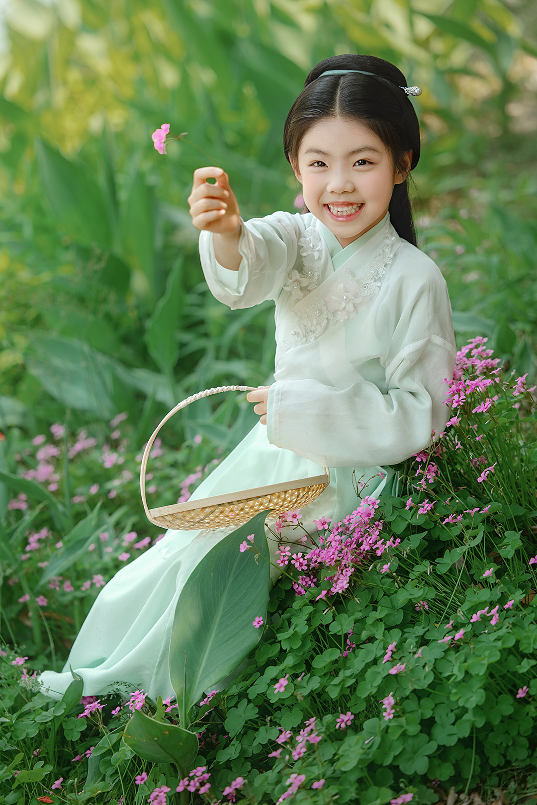 拾野_成都儿童照照，儿童艺术照；亲子照；母子照；亲子全家福，古风亲子照