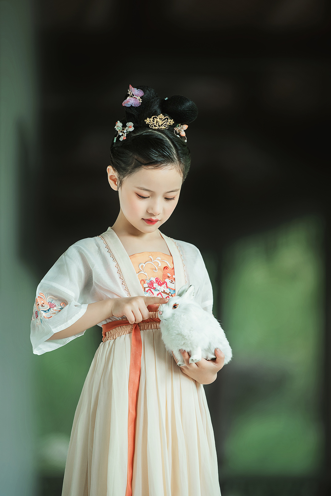 鸢飞_成都儿童照照，儿童艺术照；亲子照；母子照；亲子全家福，古风亲子照