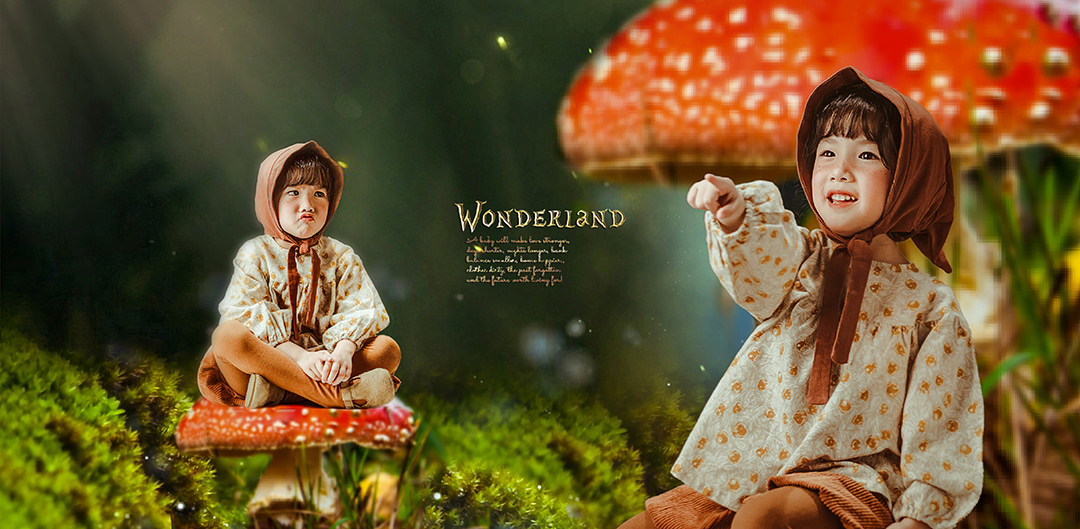 奇幻森林_成都儿童照照，儿童艺术照；亲子照；母子照；亲子全家福，古风亲子照