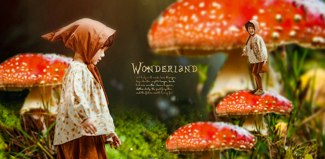 奇幻森林_成都儿童照照，儿童艺术照；亲子照；母子照；亲子全家福，古风亲子照