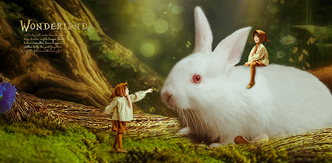 奇幻森林（下）_成都儿童照照，儿童艺术照；亲子照；母子照；亲子全家福，古风亲子照