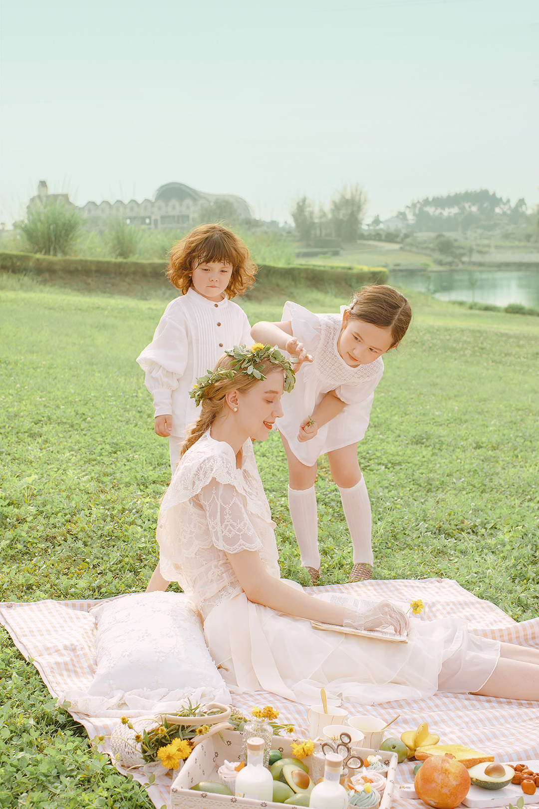 幸福周末_成都儿童照照，儿童艺术照；亲子照；母子照；亲子全家福，古风亲子照